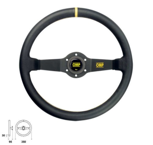 kierownica OMP RALLY LISCIO