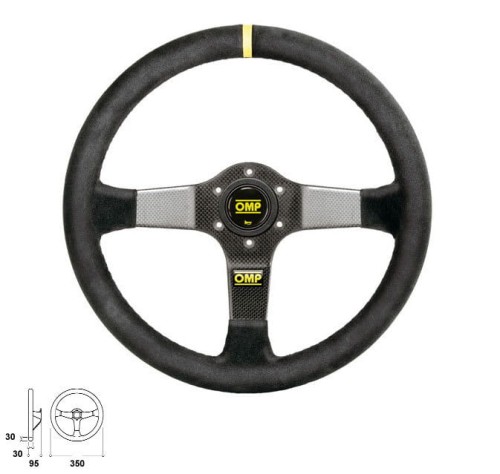 kierownica OMP 350 CARBON D