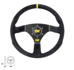 kierownica OMP 320 CARBON S