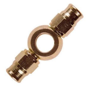 końcówka typu banjo stalowa D-03