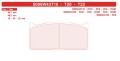 Klocek hamulcowy CARBONE LORRAINE 5006W43T20 RC8R.