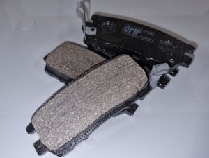 klocki hamulcowe OMP Racing R&S OT/7154 Lancer Evo (tył)