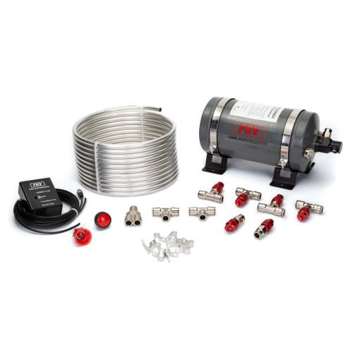 gaśniczy system elektryczny FEV N-TEC2250EK 2.25 kg 3M Novec 1230 (FIA)