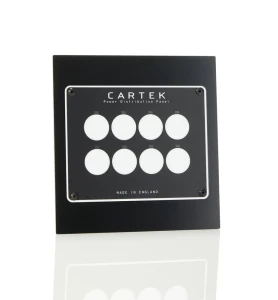 8-kanałowy panel dystrybucji zasilania Cartek (Retro Edition)