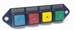 Panel przełącznika 4W - Cartek PDM (kolorowy