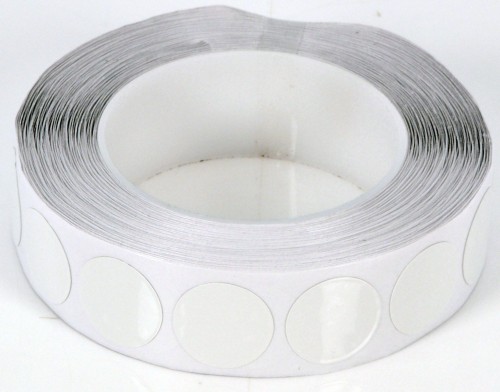 krążki samoprzylepne ALU (biały)