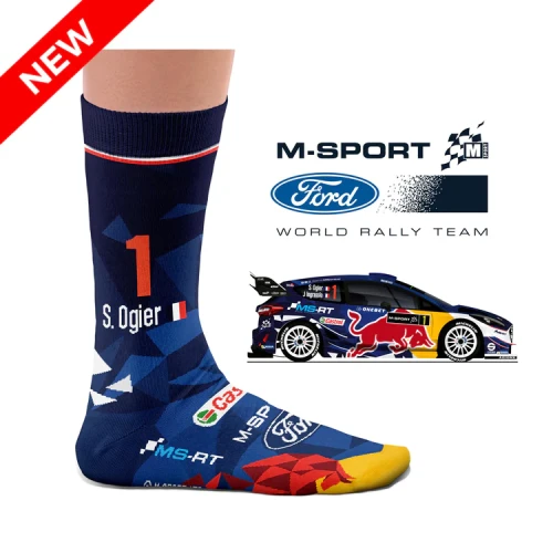 skarpety 2017 Ogier #1 FORD M-Sport