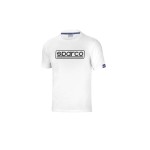 t-shirt SPARCO FRAME - biały
