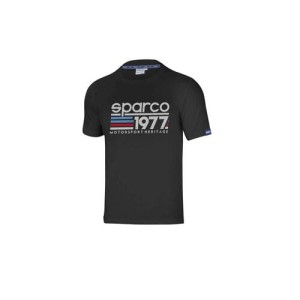 t-shirt SPARCO 1977 2022 - czarny