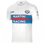 t-shirt SPARCO MARTINI RACING - biały