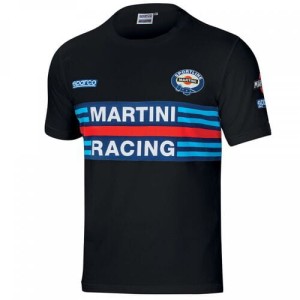 t-shirt SPARCO MARTINI RACING - czarny