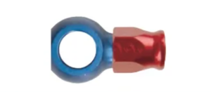 złączka hamulcowa banjo prosta aluminiowa D-03 (krótka)