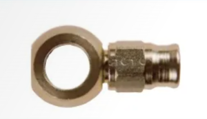 złączka hamulcowa banjo prosta stalowa D-04 (krótka)