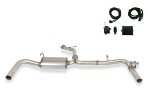 tłumik dedykowany ZAWÓR - BRAK ELEKTRONIKI / VALVE SYSTEM - NO ELECTRONICS ULTER SPORT dla KIA PRO CEED GT 2018+