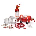 ZESTAW - gaśniczy system mechaniczny FEV F-TEC3500MK 3.5l AFFF (FIA) + gaśnica ręczna 2.4l