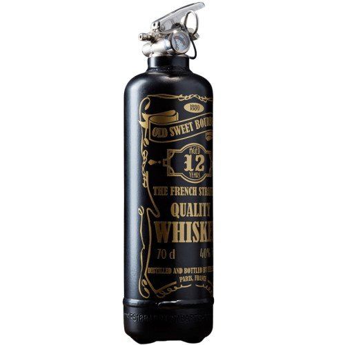 gaśnica ręczna - WHISKEY brlack/gold