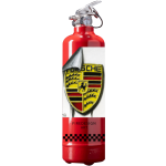 gaśnica ręczna - ABART PORSHE STUGGART RED