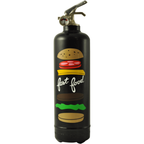 gaśnica ręczna -  AKLH Fast Food BLACK