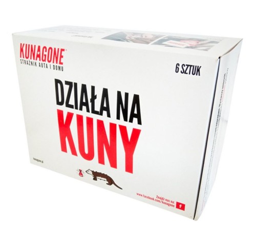 naturalny odstraszacz na kuny KUNAGONE  - 6 pak