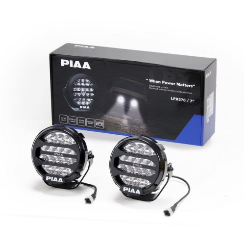 lampa dalekosiężna PIAA LPX570 7" white (zestaw 2 sztuki)