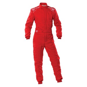 kombinezon OMP SPORT czerwony, rozmiar L (FIA 8856-2018)