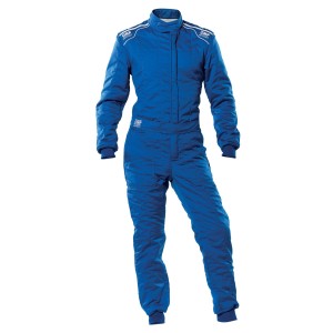 kombinezon OMP SPORT niebieski, rozmiar L (FIA 8856-2018)
