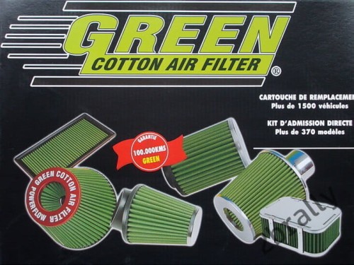 Filtr powietrza Green - Honda Type-R