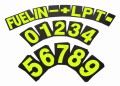 zestaw kart LARGE B-G Racing