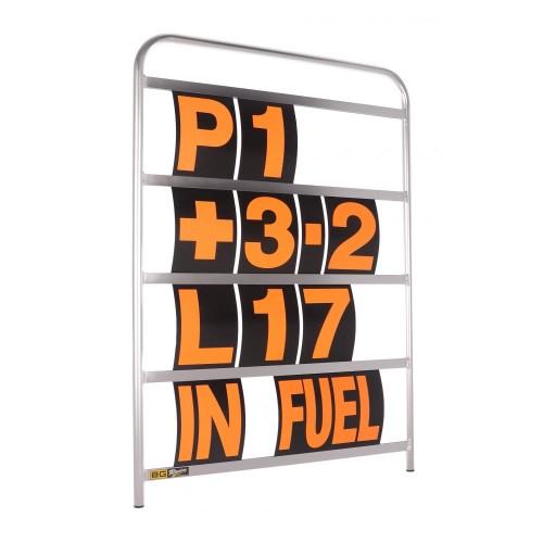 tablica informacyjna STANDARD B-G Racing (zestaw)