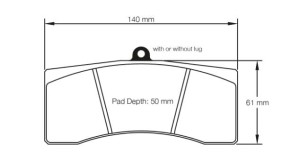 klocki hamulcowe PAGID Racing S1616