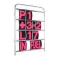tablica informacyjna STANDARD B-G Racing (zestaw)