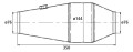 katalizator HJS PE 0050 (FIA)