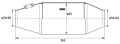 katalizator HJS CUP 0056 (FIA)