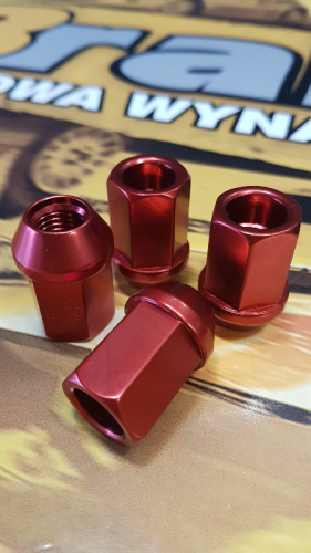 nakrętka OH 12 x 1,50 ALU TOP RED