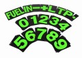 zestaw kart LARGE B-G Racing