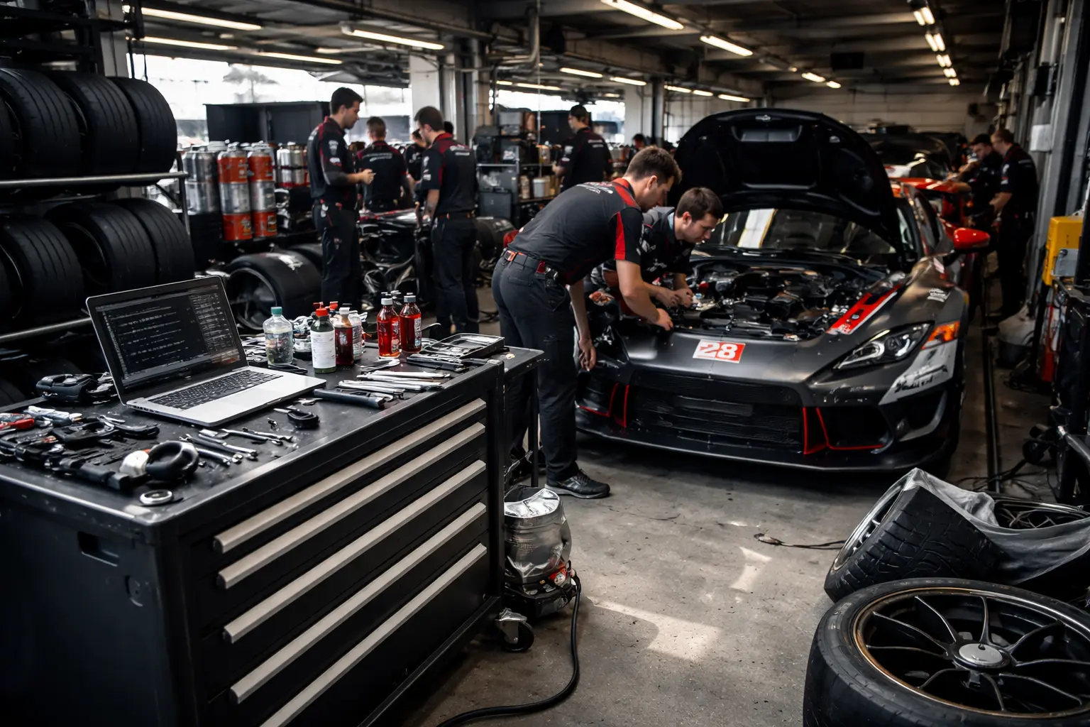 Jak zmienia się zaplecze techniczne w nowoczesnym motorsporcie?