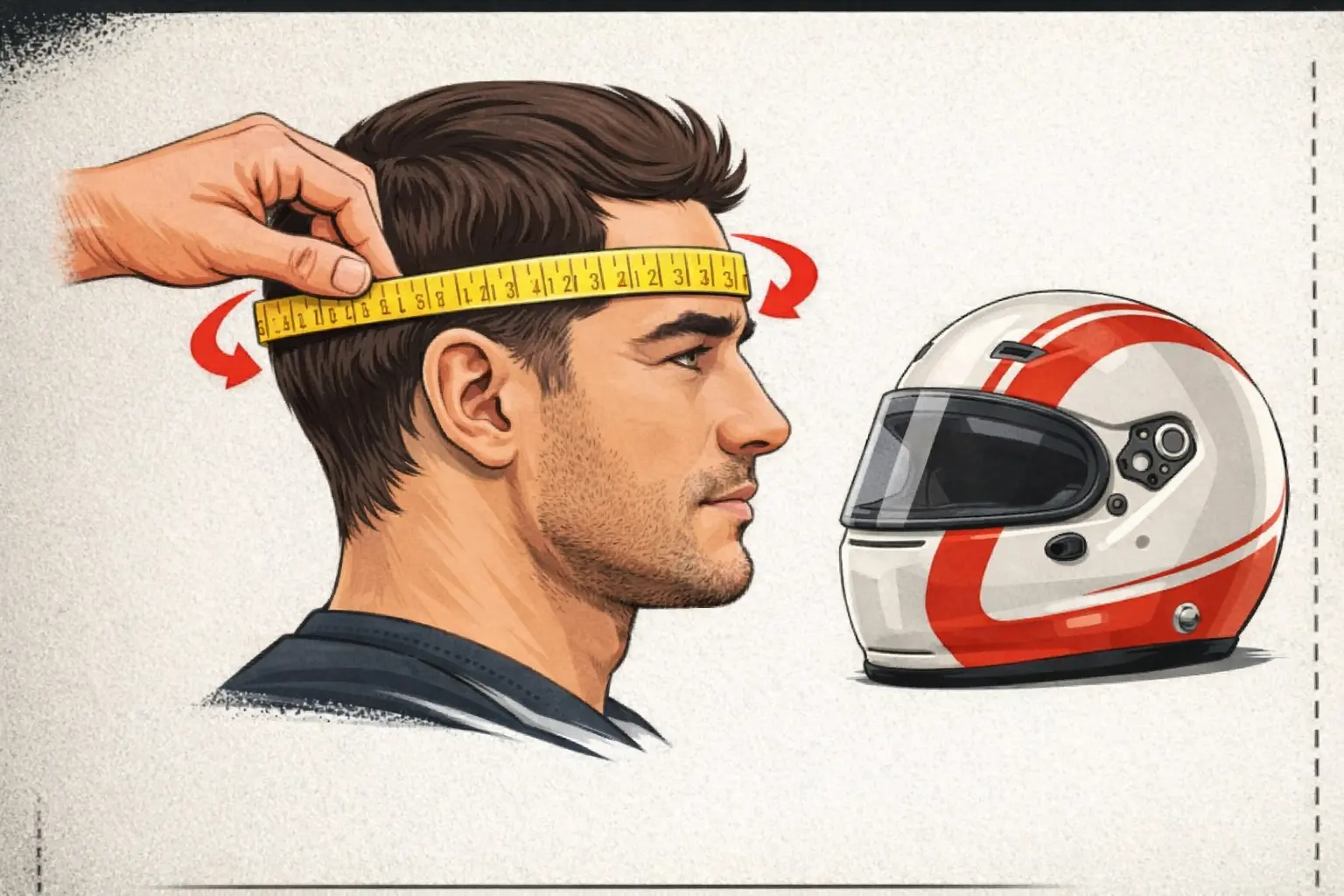 Jak dobrać rozmiar kasku rajdowego?